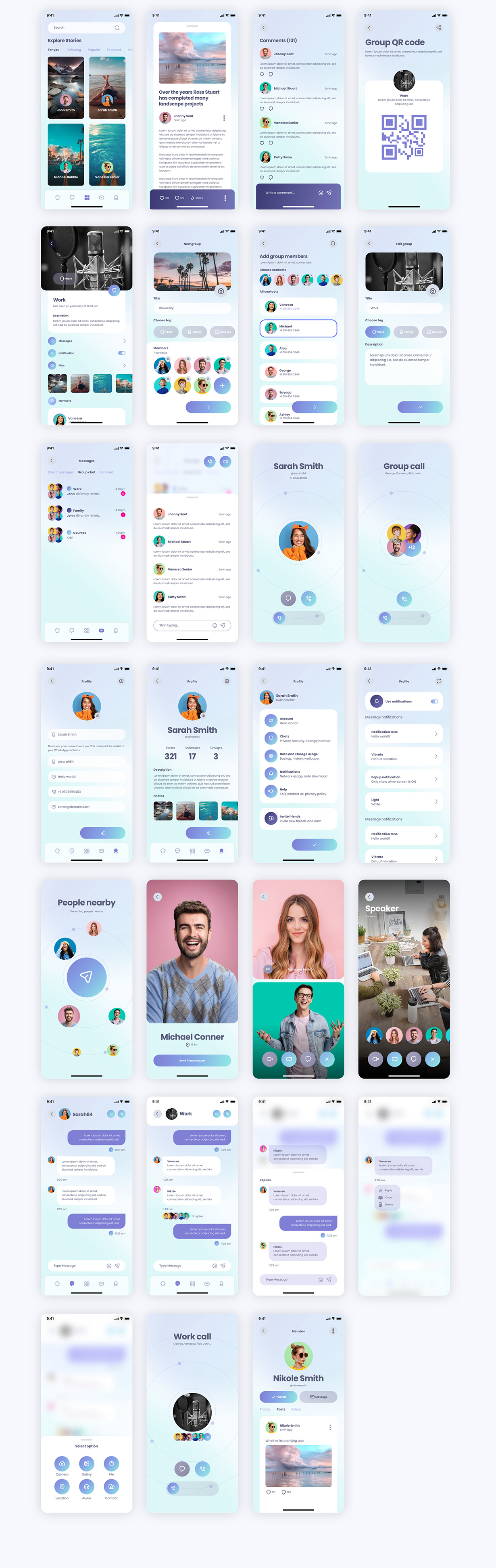 Migos - iOS Social App UI Kit - 3