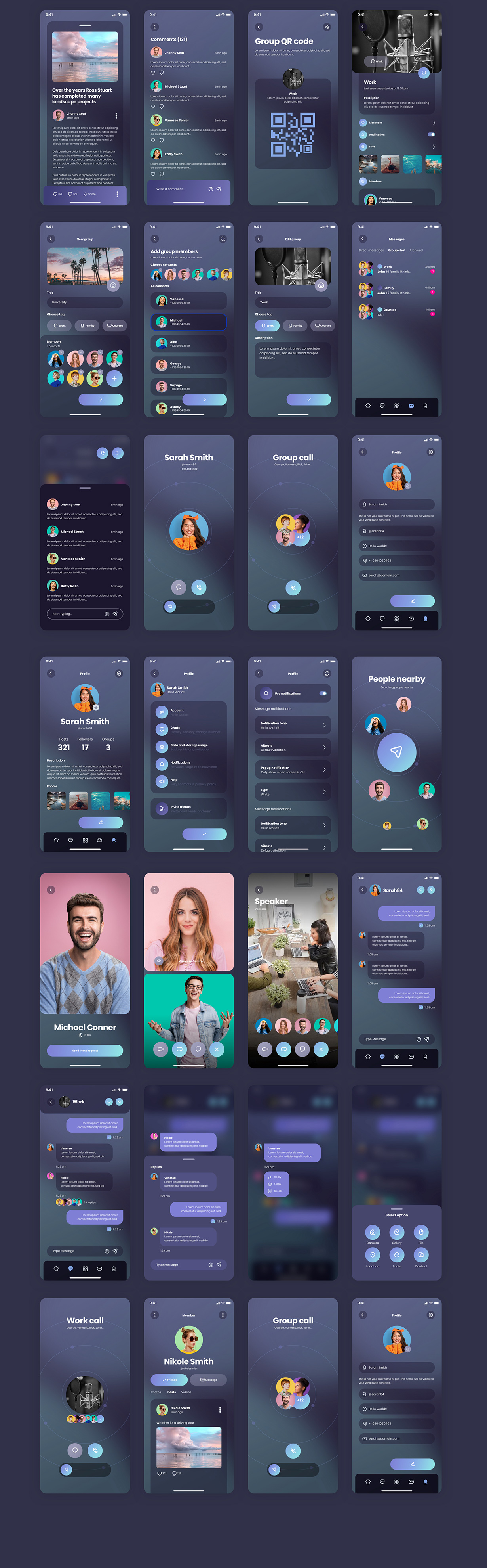 Migos - iOS Social App UI Kit - 5